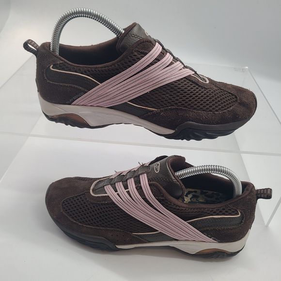 50118-7 - Dr. Scholls Commotion Chocolate Brown/Pink Gel Cushion Size 8.5M - Picture 3 of 10